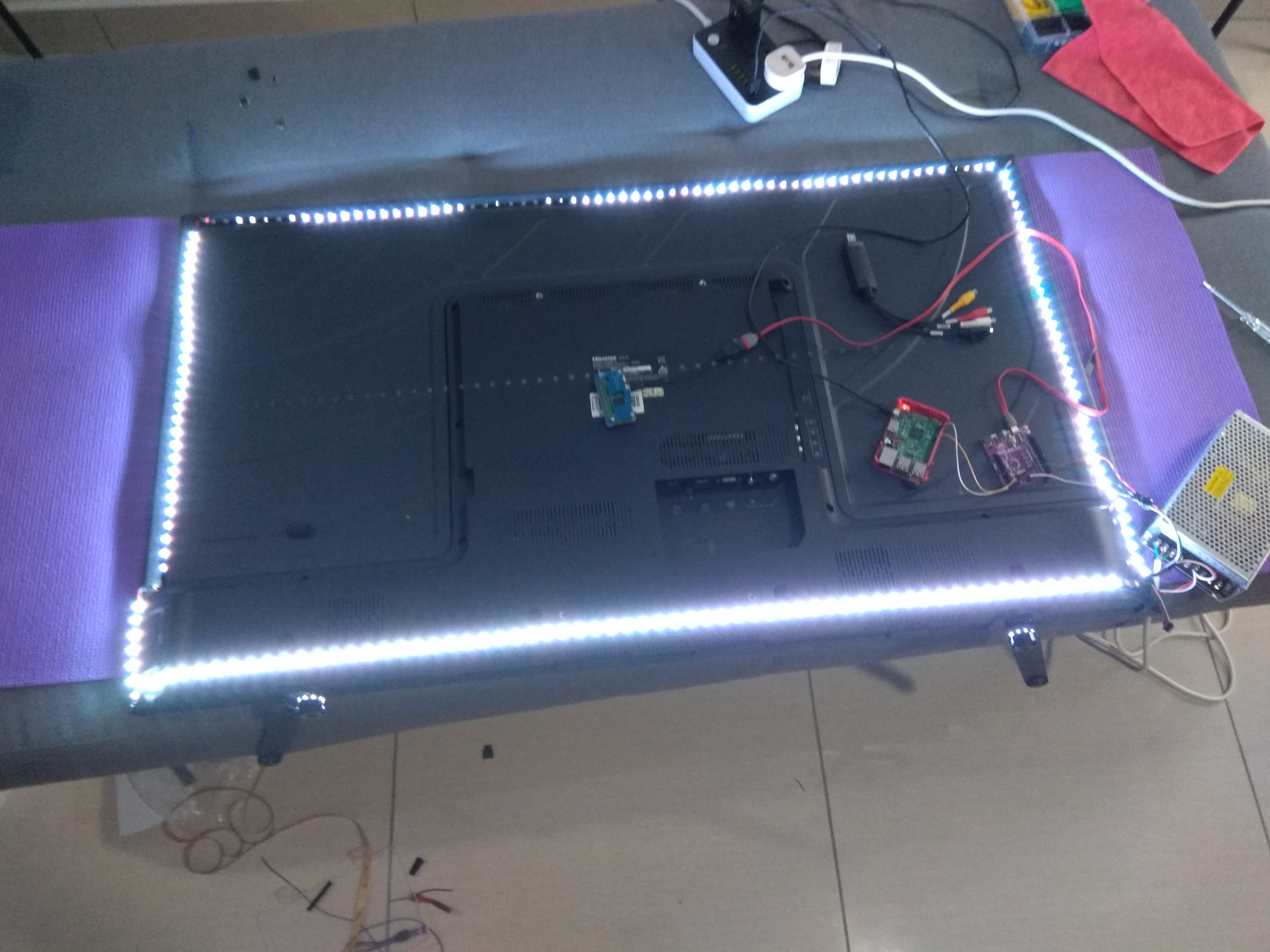 Diy bias lighting discount